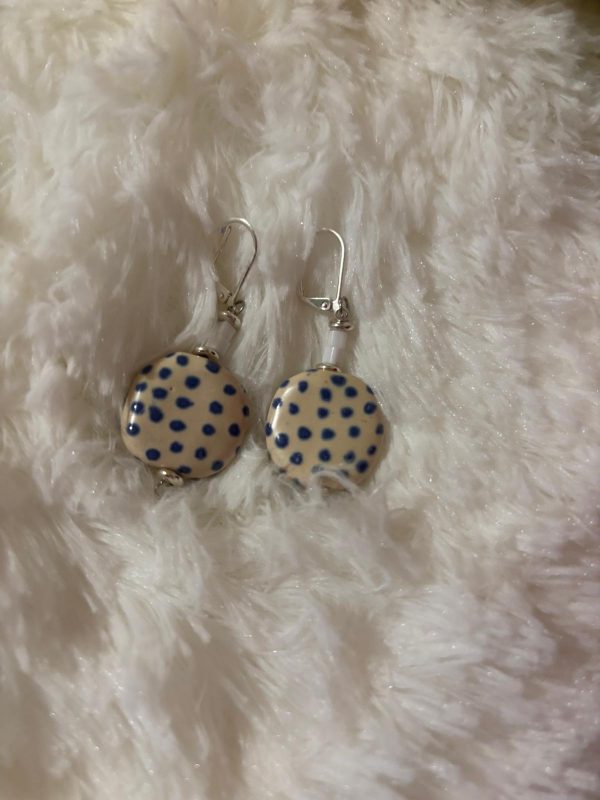 Boucles d'oreilles en céramique – Image 4