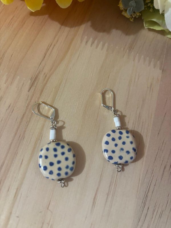Boucles d'oreilles en céramique – Image 4