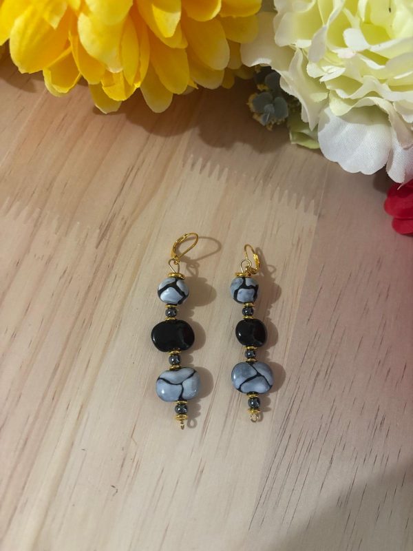 Boucles d'oreilles en céramique – Image 5