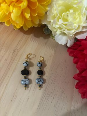 Boucles d'oreilles en céramique
